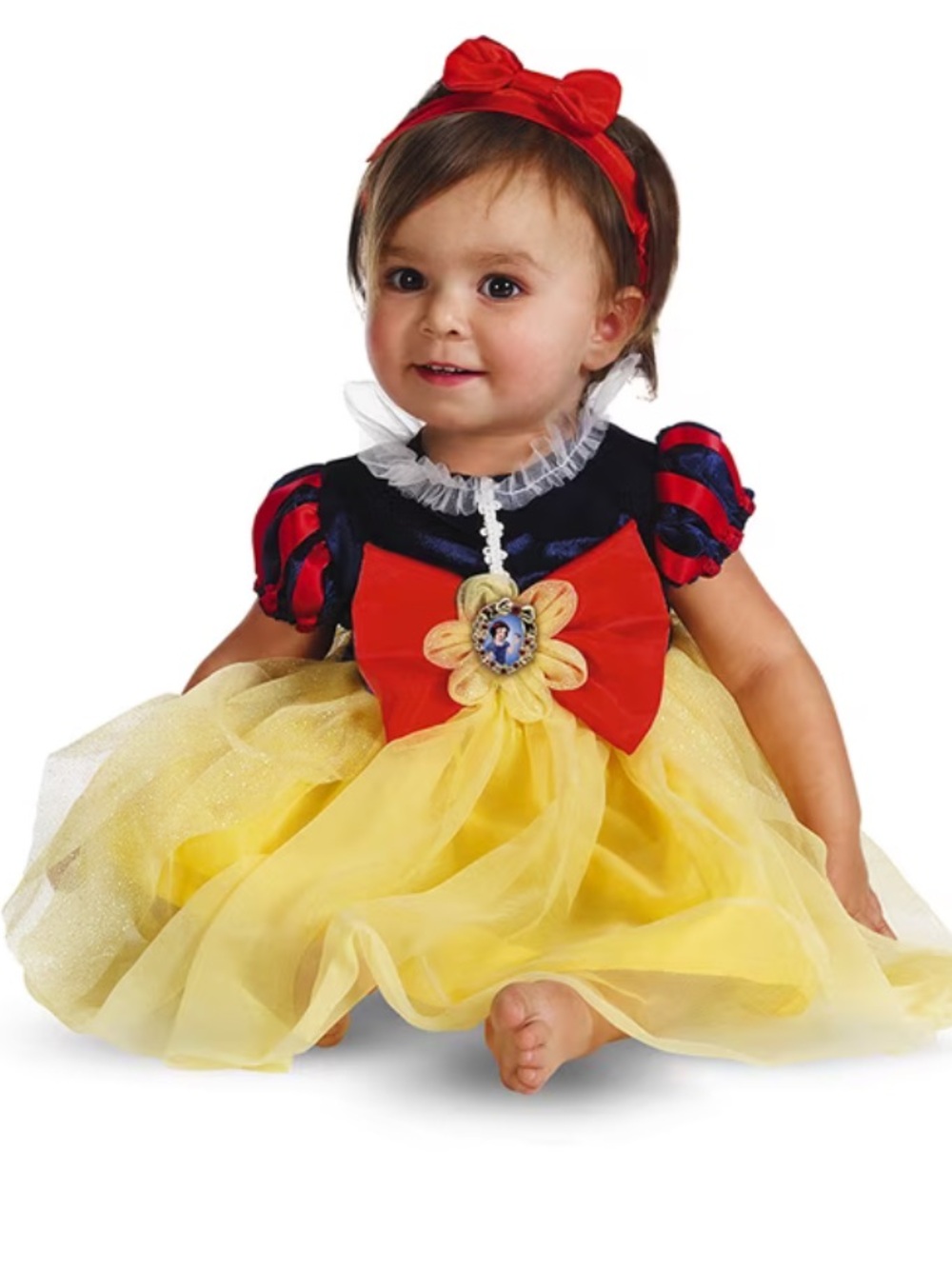 Disney Baby Snow White Infant Costume NEW 12-18 Months Halloween